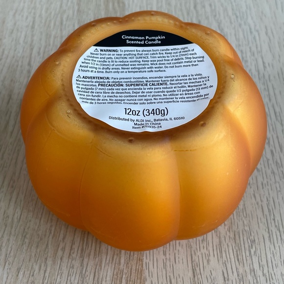 Cinnamon Pupking Candle • High intensity • 12 oz - Picture 8 of 11